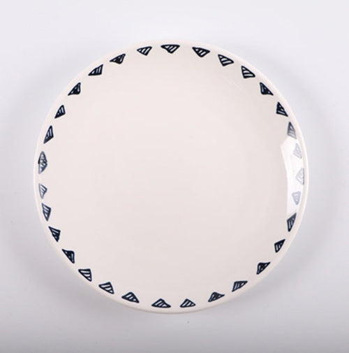 Creative Western dishes, cakes, breakfast dishes, hotels, ceramic