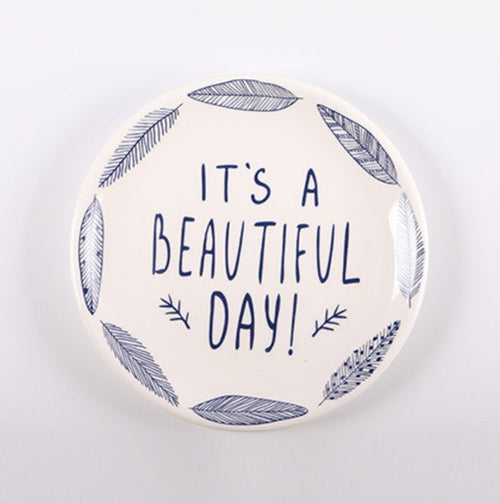 Creative Western dishes, cakes, breakfast dishes, hotels, ceramic