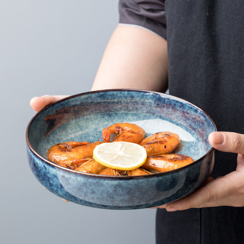 Nordic Creative Dishes Bowl Noodles Bowl Household Personalized Dish