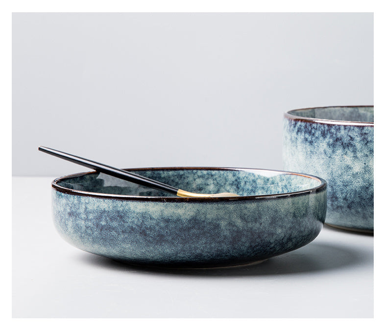 Nordic Creative Dishes Bowl Noodles Bowl Household Personalized Dish